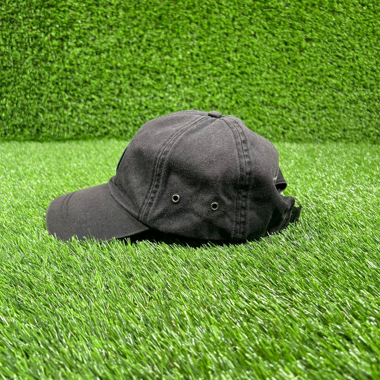 Supreme Black Timberland 6 Panel (2021) One Size USED x15836