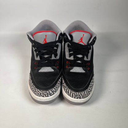 Jordan 3 Black Cement (2018) Size 5.5y USED s22170