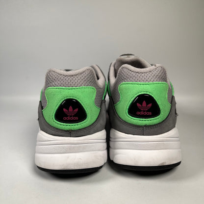 Adidas Yung-96 Grey Shock Pink (2018) Size 9.5 USED s19487