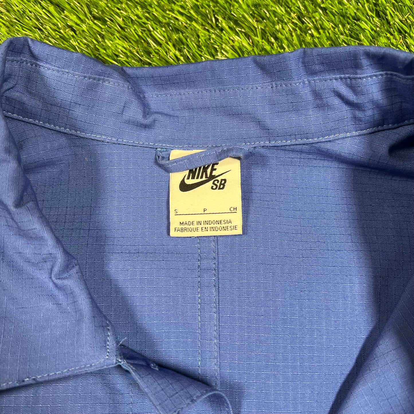 Nike SB Team USA 2024 Paris Olympics Chore Blue Jacket Size Small USED v18903