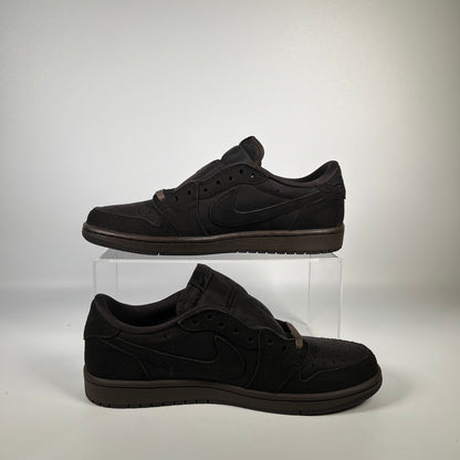 Jordan 1 Low Travis Scott Velvet Brown (2024) Size 8.5 NEW s18655