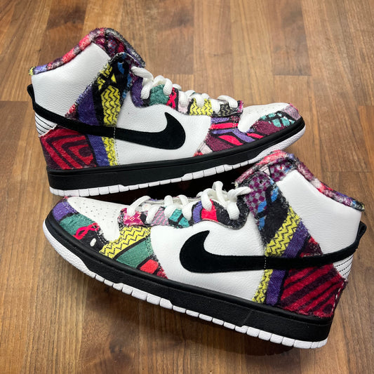 Nike SB Dunk High Huxtable 2010 Size 9 USED s16357