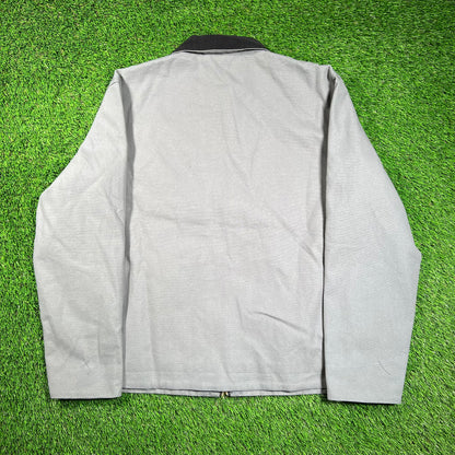 Carhartt WIP Washed Teal Detroit Jacket Size Large NEW x16590