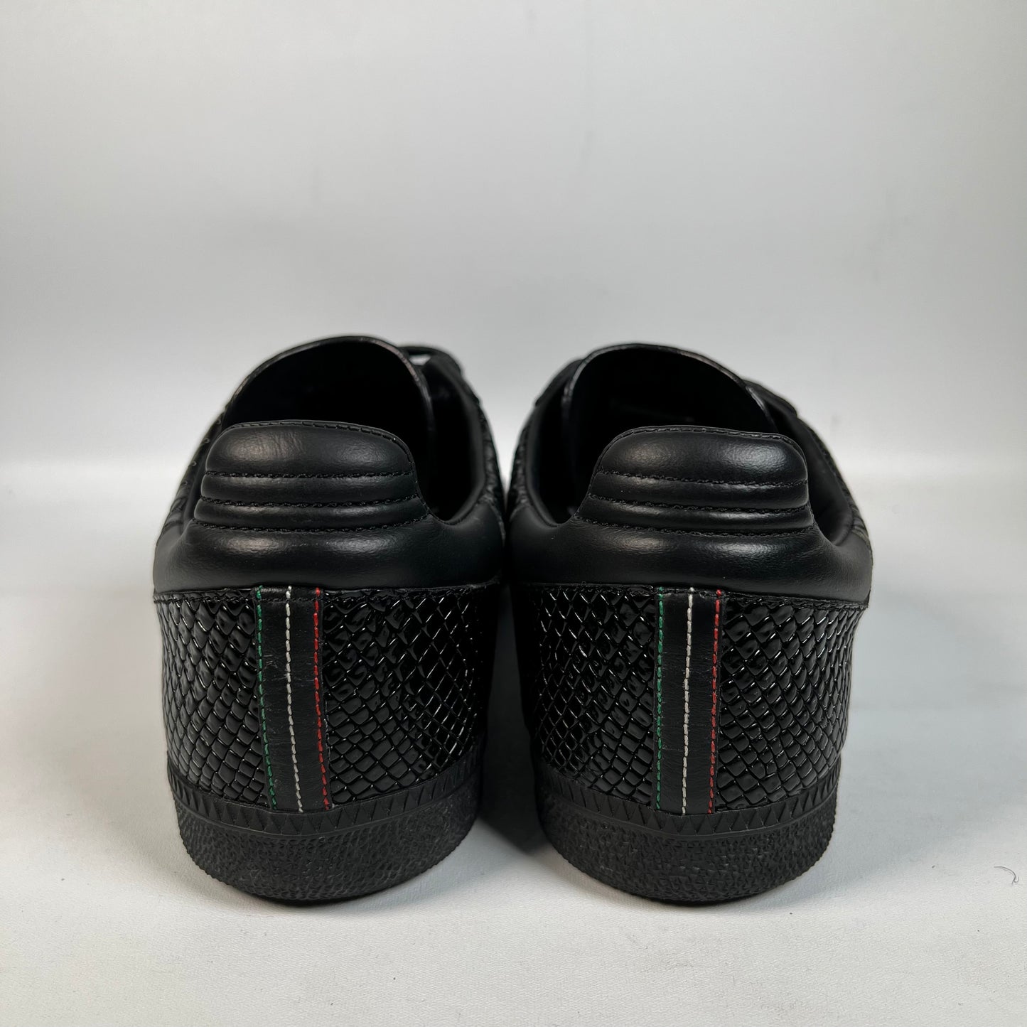 Adidas Samba OG Made in Italy Black Croc (2024) Size 9 USED s21850