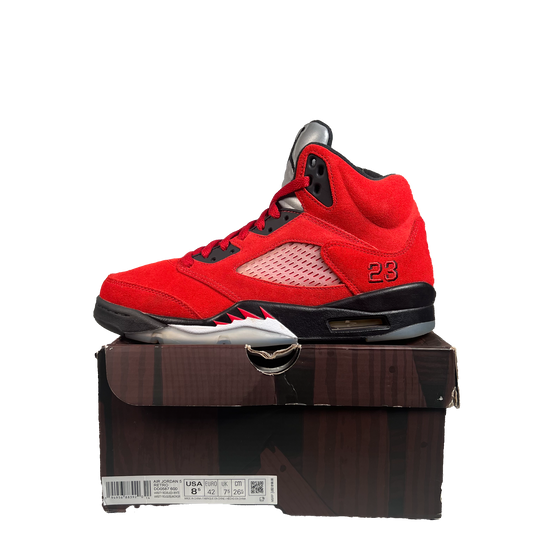 Jordan 5 Raging Bull (2021) Size 8.5 USED s21864