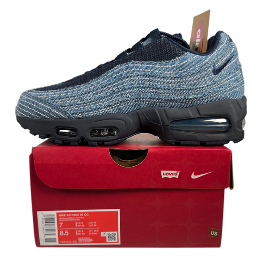 Nike x Levi's Air Max 95 Obsidian Size 7 NEW s17451