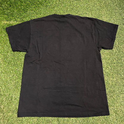 1990s Only My Cats Understand Me Black Tee Size Large USED v16491