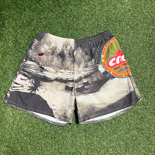 Travis Scott Cacti Oasis Full Print Shorts Size Large USED x13622