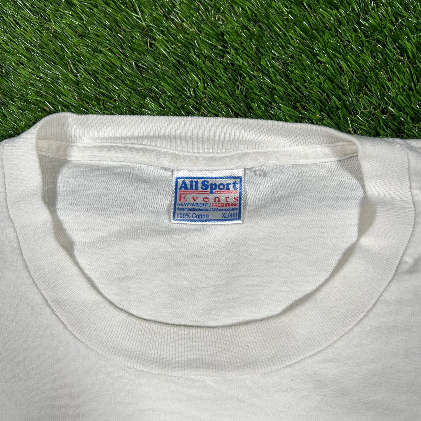 2000 Light Up A Life Donate Blood White Tee Size XL USED v17435