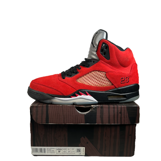Jordan 5 Raging Bull (2021) Size 9.5 USED s22485