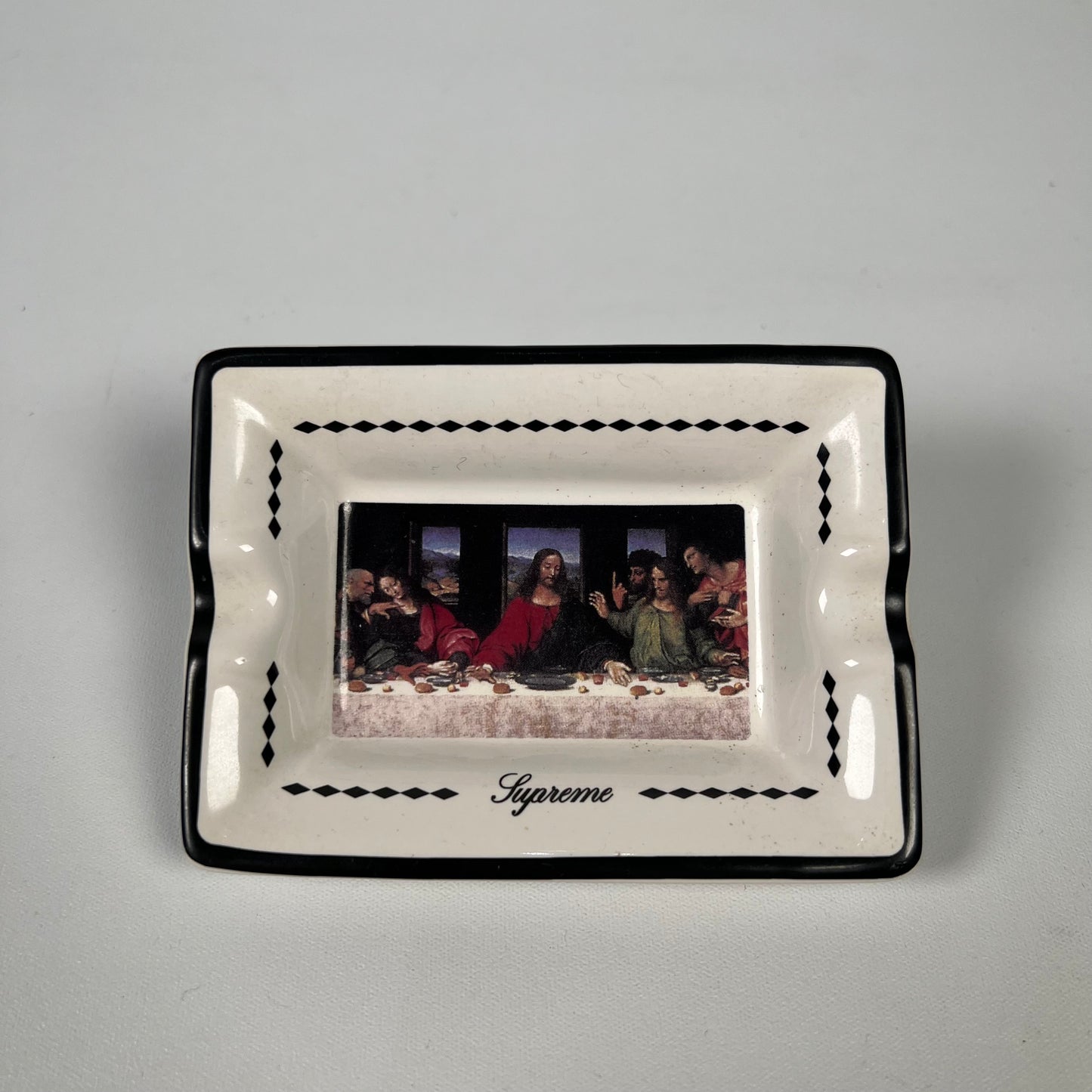 Supreme Last Supper Mini Ceramic Ashtray White (2012) USED x14333