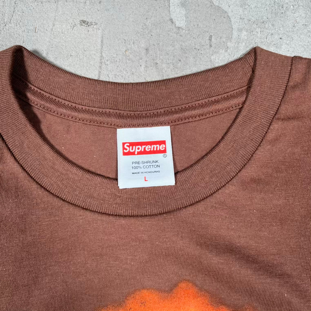 Supreme Grim Reaper Brown Tee (2026) Size Large NEW x18962