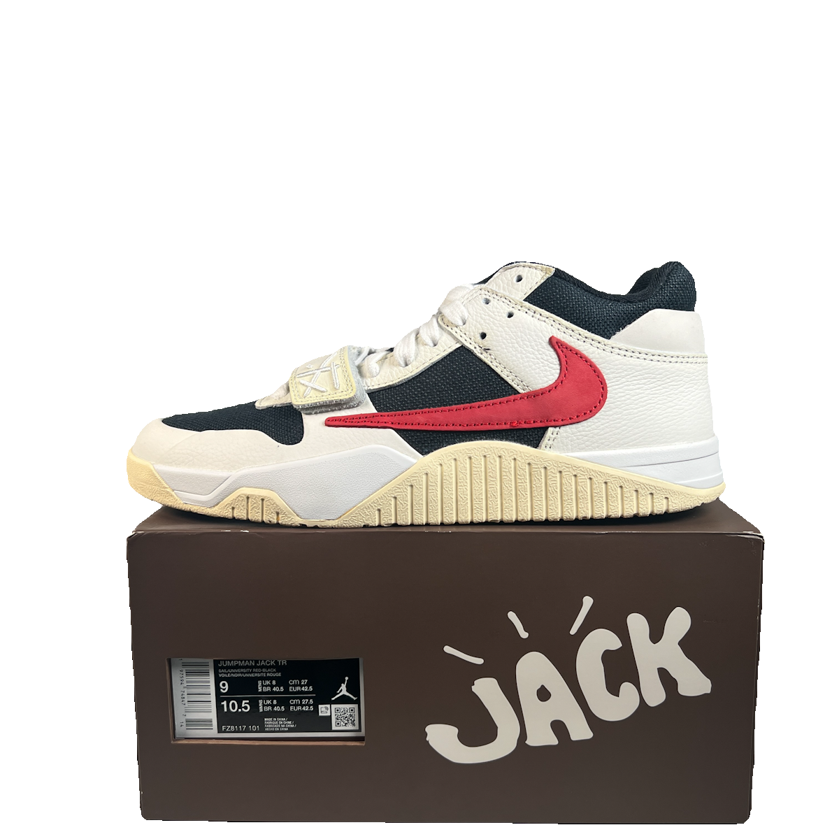 Jordan Jumpan Jack Travis Scott University Red (2024) Size 9 NEW s22841