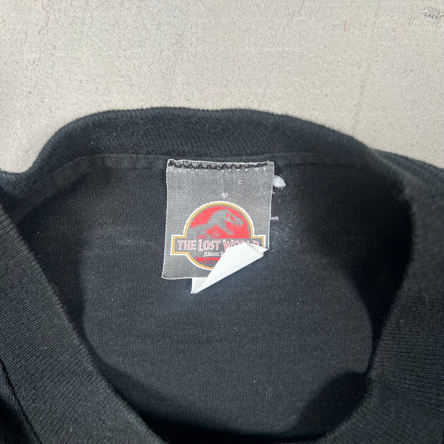 1997 Jurassic Park Trike Lost World Black Tee Size XL USED v15049