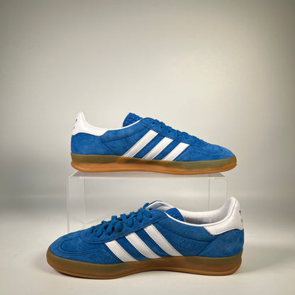 Adidas Gazelle Indoor Blue Bird Gum (2022) Size 8.5 USED s20166