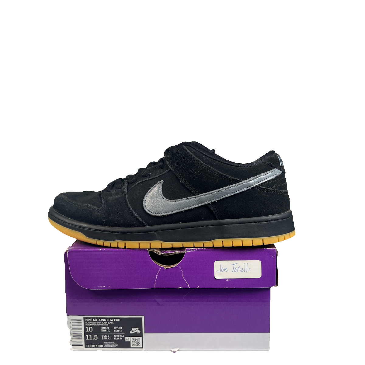 Nike SB Dunk Low Fog (2021) Size 10 USED s23116
