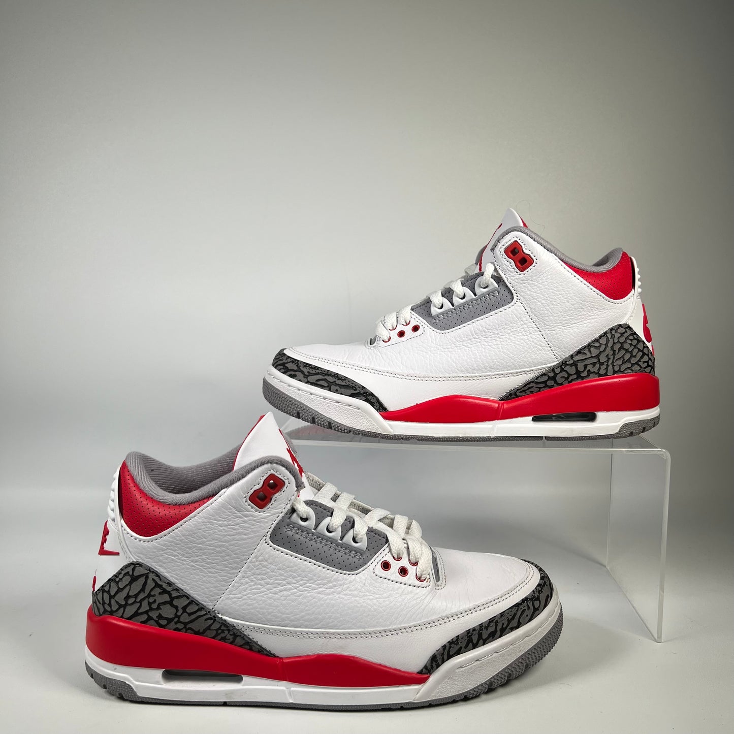 Jordan 3 Fire Red (2022) Size 7.5 USED s19968