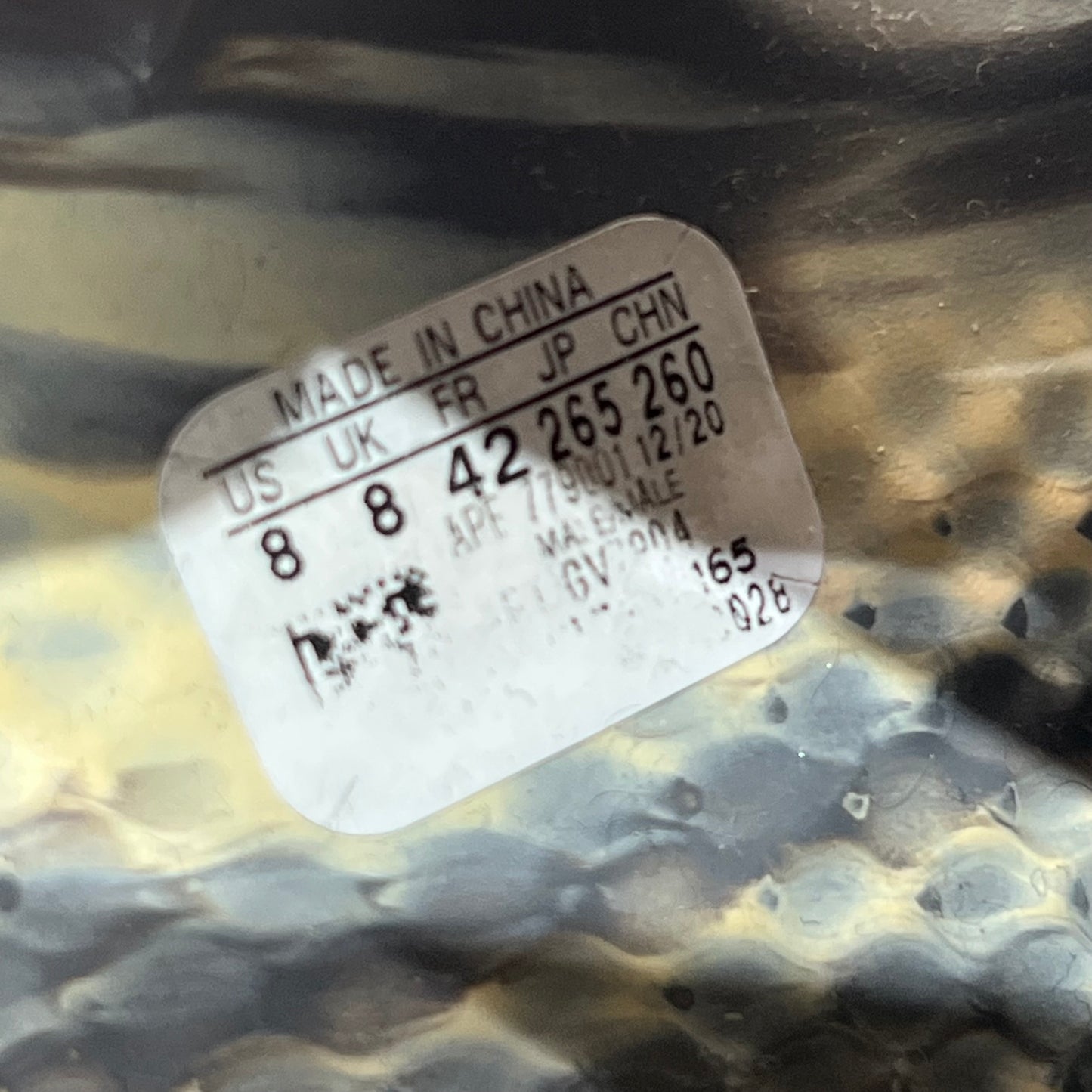 Yeezy Foam Runner MXT Moon Gray (2021) Size 8 USED s19219