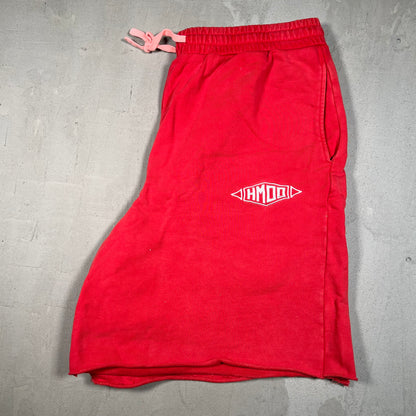 HMDD "Chim Reapers" Red Sweat Shorts Size XXL USED x17501