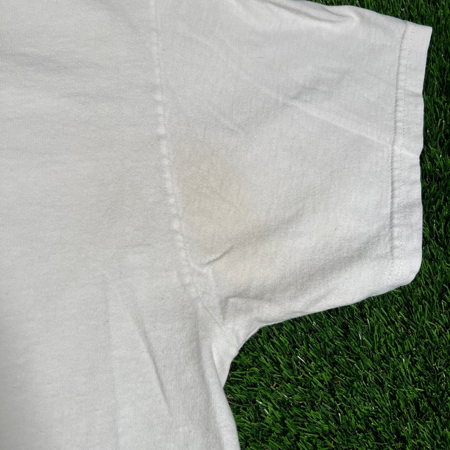Y2K My Kids Think Im An ATM White Tee Size XL USED v18172