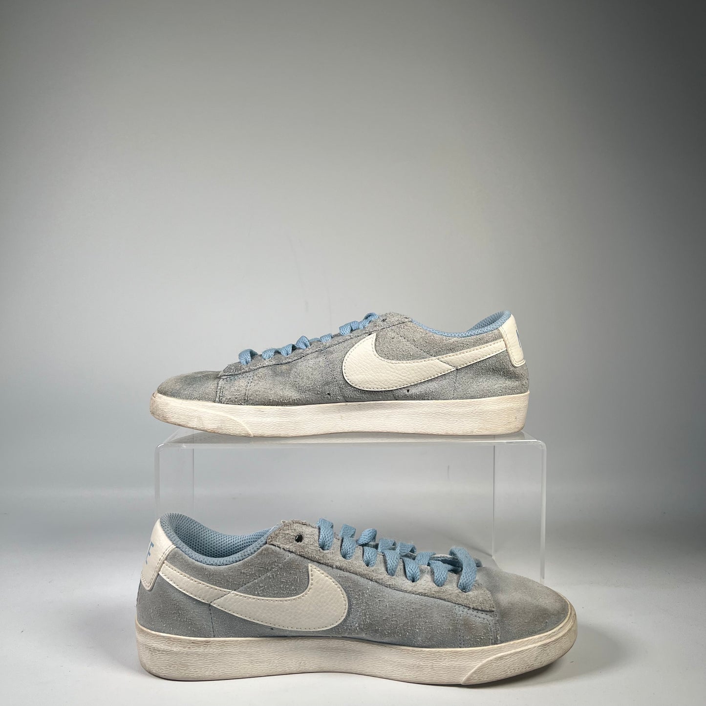 Nike Blazer Low Leche Blue Size 6.5M/8W USED NO BOX s13384