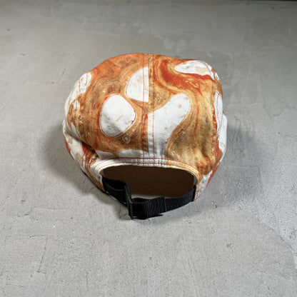 Supremem Blood and Semen White Camp Hat USED x17622