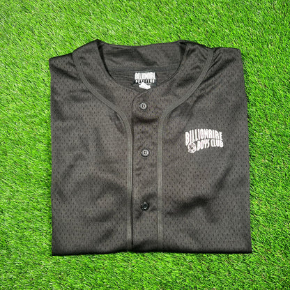 Billionaire Boys Club BBC Black Baseball Jersey Size Medium USED x16742