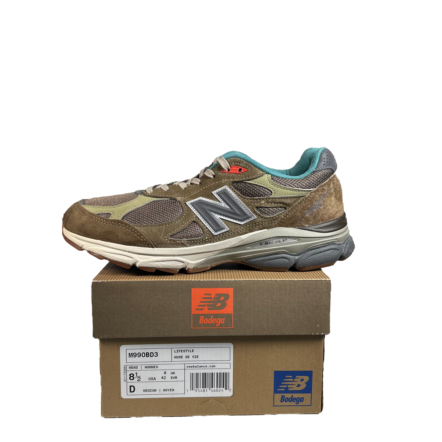 New Balance 990v3 Bodega Here To Stay (2021) Size 8.5 USED s22242