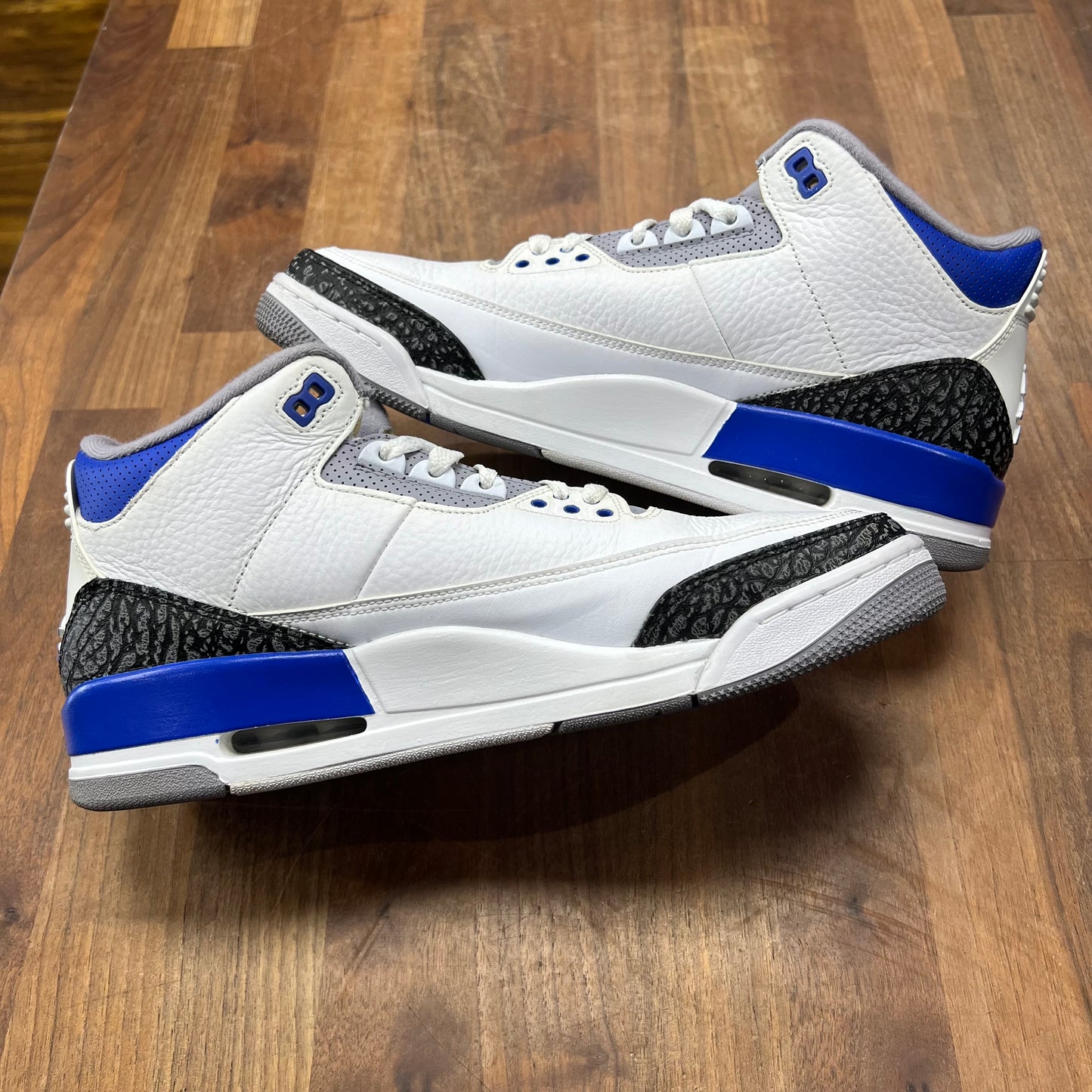 Jordan 3 Racer Blue Size 11 USED s16742