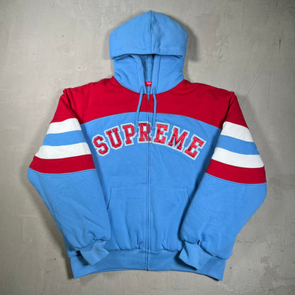 Supreme Filled Zip Up Hooded Jacket (2026) Size Large USED x18695