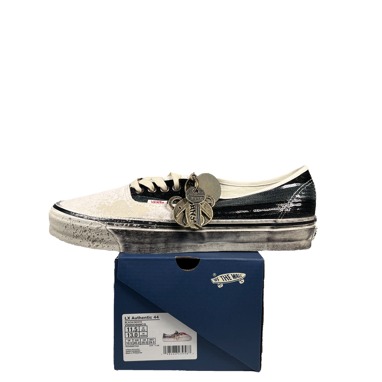 Vans Authentic La Habana Black White (2026) Size 11.5 NEW s20970