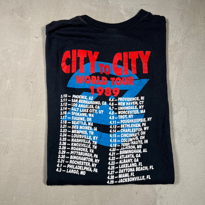 1989 Ratt "Reach for the Sky" Black World Tour Tee SIze Large