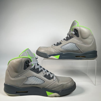 Jordan 5 Green Bean (2022) Size 10.5 USED s22333