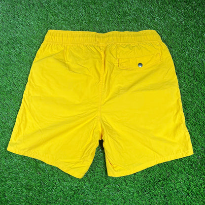 Aime Leon Dore ALD Yellow Shorts Size Small USED x14574