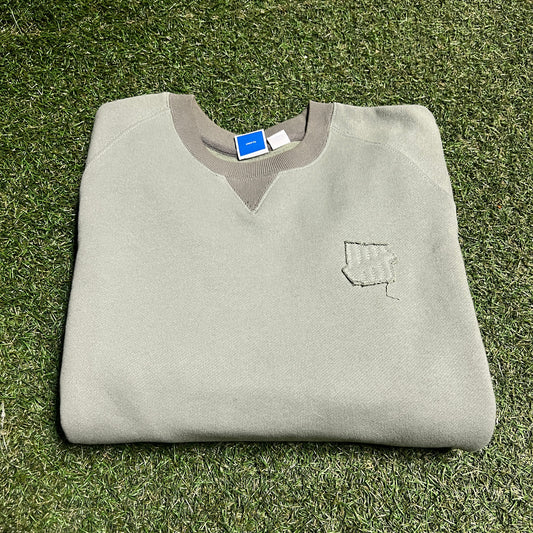 Undefeated Green Monochromatic Crewneck Size Medium USED x14094