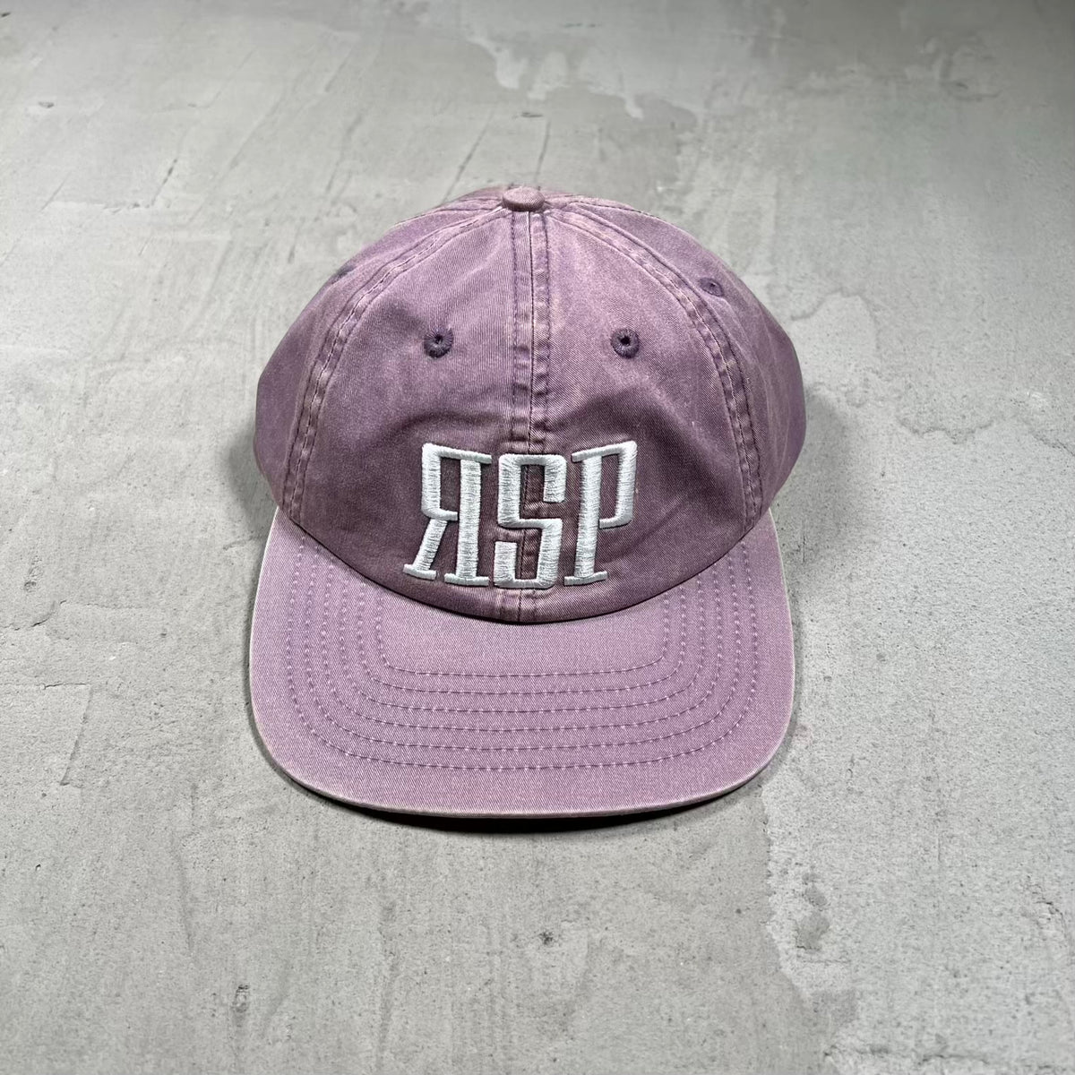 GV Gallery RSP George Washed Purple Snap Back Hat USED x18281