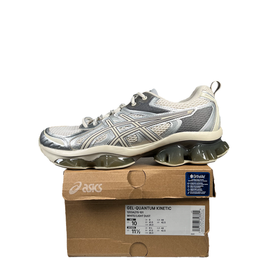 Asics Gel-Quantum Konetic White Light Dust (2024) Size 10 USED s20736