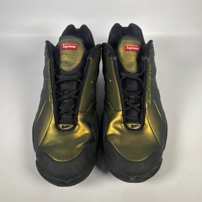 Nike x Supreme Air Courtposite Metallic Gold (2023) Size 10.5 USED s18105