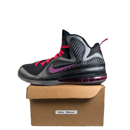 Nike LeBron 9 Miami Nights (2011) Size 10.5 USED s23328