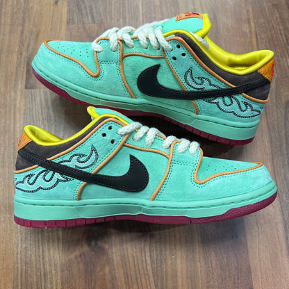 Nike SB Dunk Low Rodeo Tourmaline Size 6.5 NEW s16600