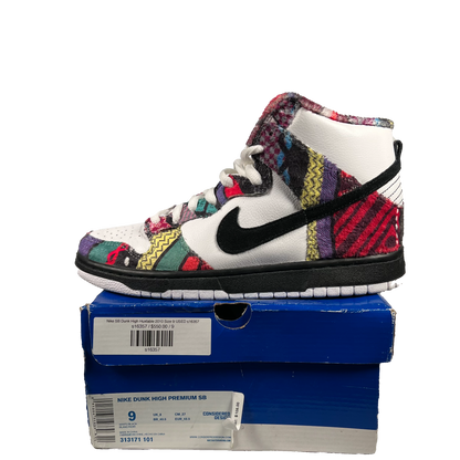Nike SB Dunk High Huxtable 2010 Size 9 USED s16357