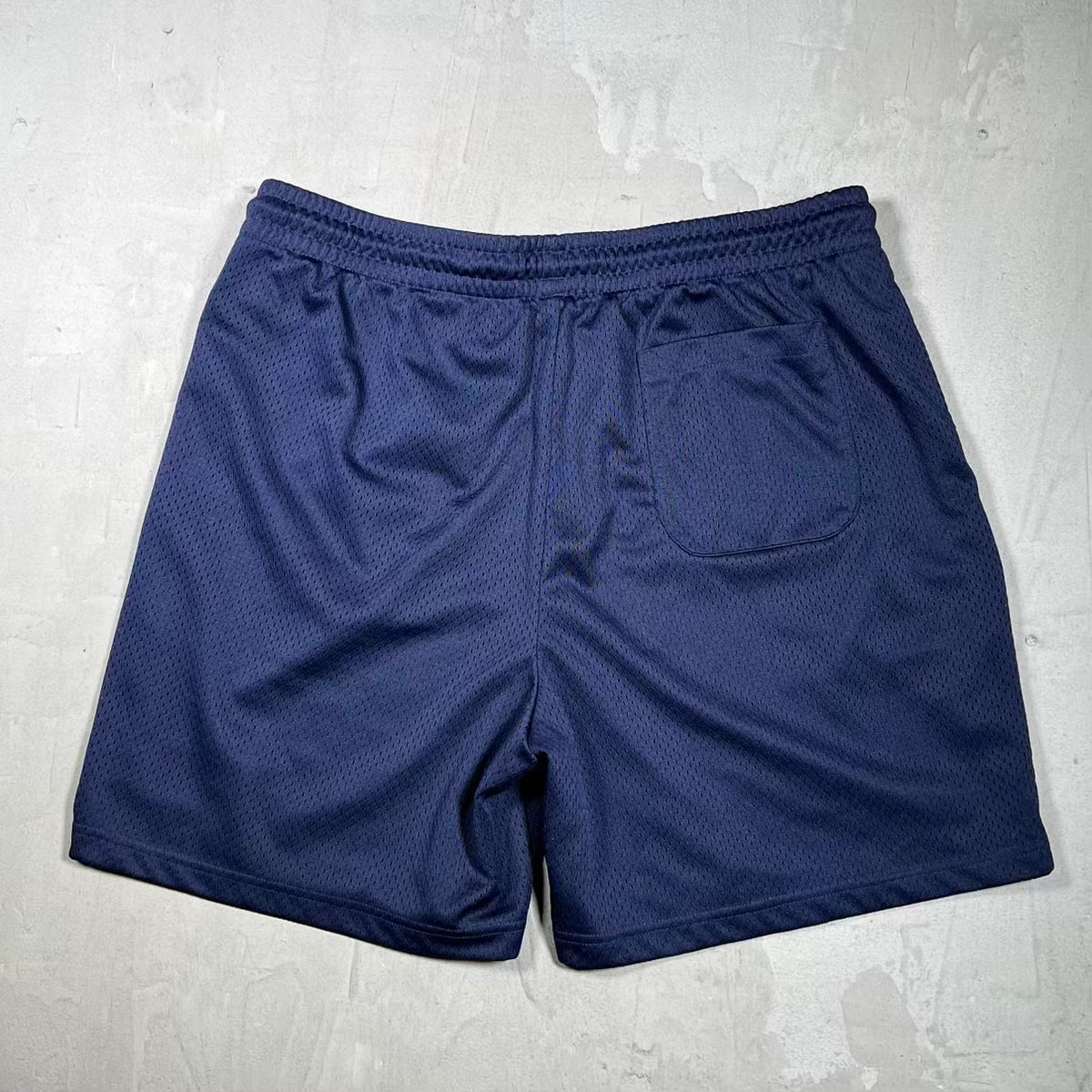 Aime Leon Dore Navy Blue Mesh Shorts Size XXL USED x18699