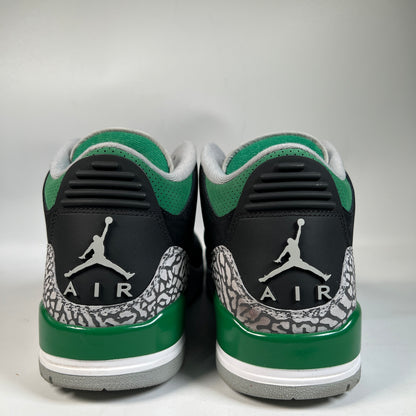 Jordan 3 Pine Green (2021) Size 9.5 USED s23321