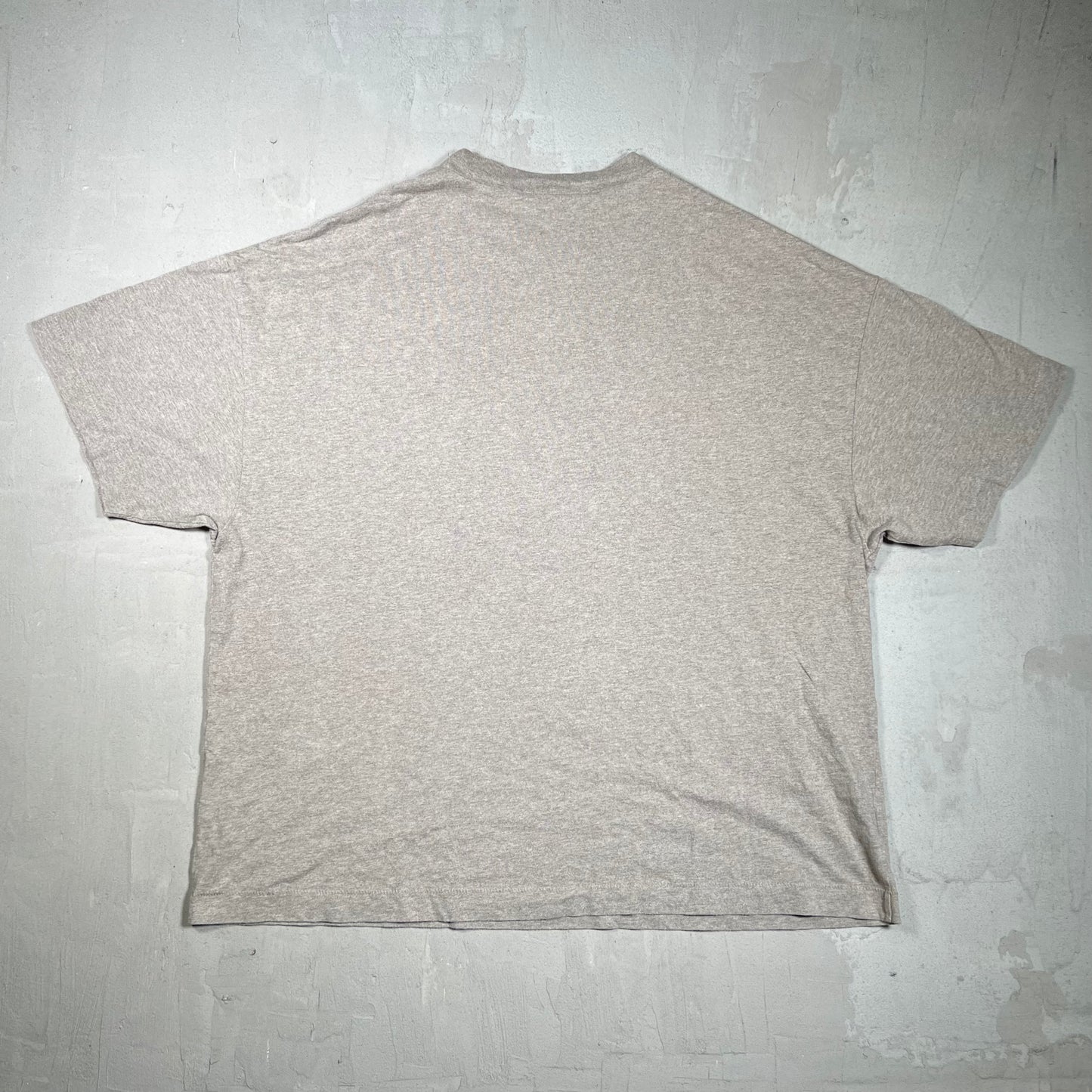 Fear of God FOG Essentials Oatmeal Tee Size Large USED x17902