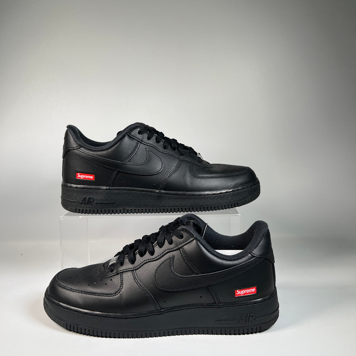 Nike Air Force One Low Supreme Black (2020) Size 10 USED s23271