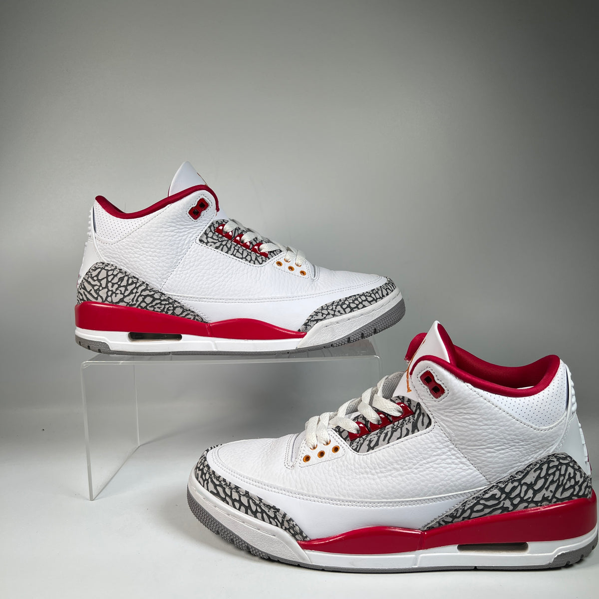 Jordan 3 Cardinal Red (2022) Size 10.5 USED s23290