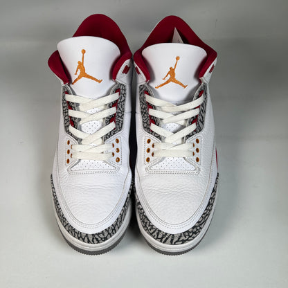 Jordan 3 Cardinal Red (2022) Size 10.5 USED s23290