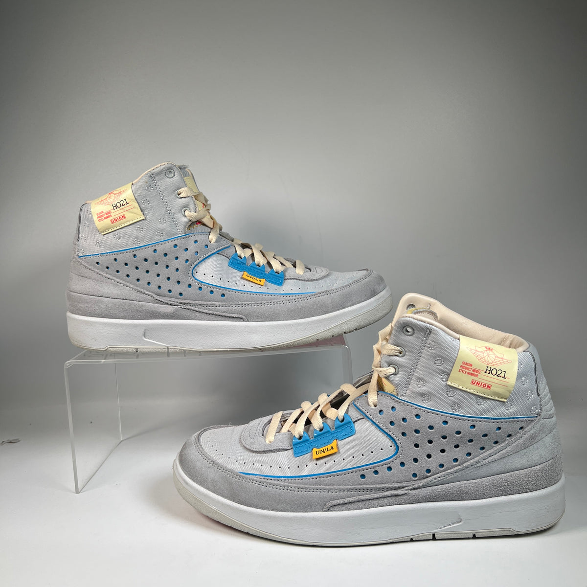 Jordan 2 Union Grey Fog (2022) Size 11.5 USED s23252