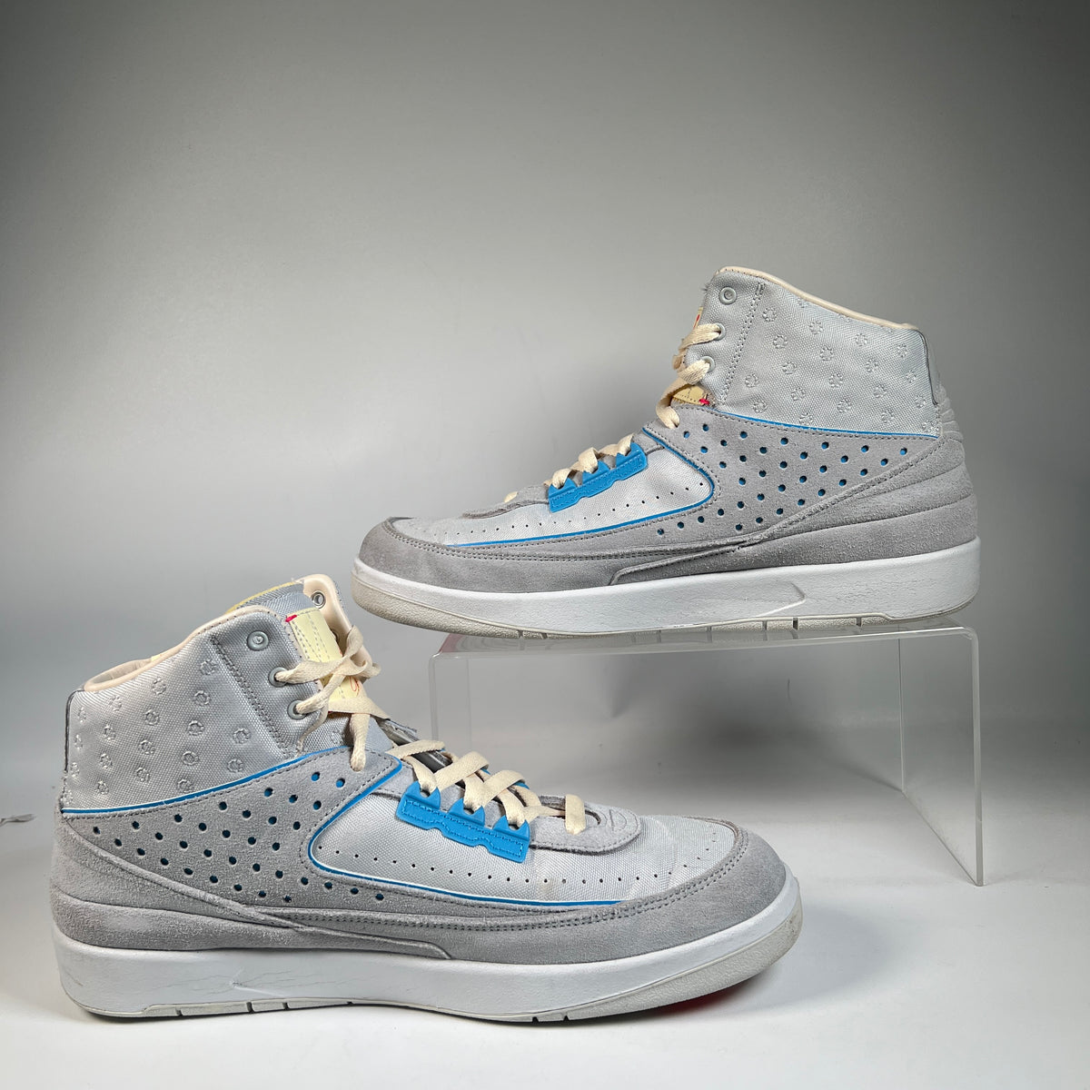 Jordan 2 Union Grey Fog (2022) Size 11.5 USED s23252