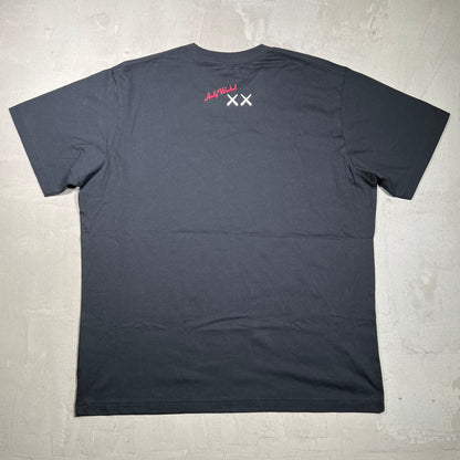 Kaws Warhol Uniqlo Robot Black Tee Size XL NEW x17904